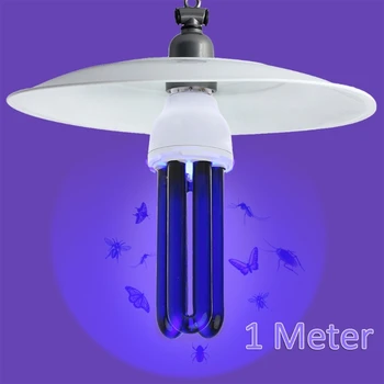 220 В 30 W E27 UV черна крушка подмяна на лампи за улов на мухи здрав
