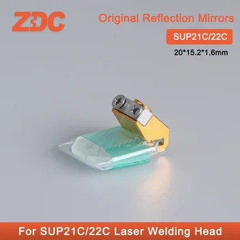 Огледала с лазерен отражение на 20x15,2x1,6 мм с държач за ръчен оптични лазерни заваръчната почистването на главата SUP21C/22C