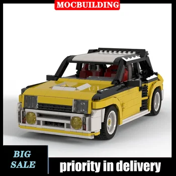 MOC Събрание модел Хечбек Строителни блокове Градски автомобил Колекция от спортни коли Серия Играчки и подаръци