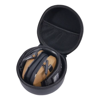 Слушалки за съхранение Калъф за слушалки за стрелба с Ловни Защита на слуха Водоустойчива чанта за носене