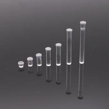 Лека тръба от PC материал с диаметър от 2 мм Прозрачна пластмаса Led световодная тръба