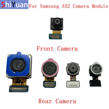 Гъвкав кабел на гърба на предна камера Samsung A52 A525 A526, резервни Части за ремонт на основния модул голям малка камера