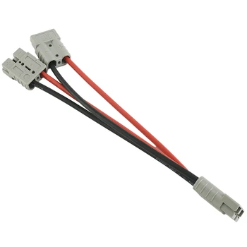 1 бр. 30 см Здрав Y-образен кабел за подмяна на автомобилния сплитер, Аксесоари за подмяна на електрически превозни средства 4 mm2/6 mm2