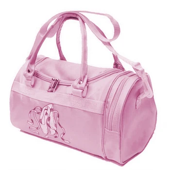 Чанти за балетни танци на рамото, розова чанта за спортни танци за момичета, раница, чанта с бродерия за момичета